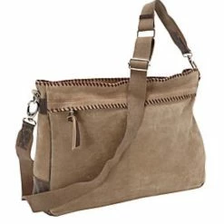 Tex’s Line Suede Flag Crossbody W/Studded Stars