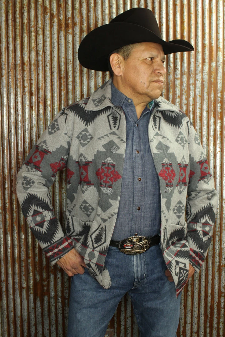 Wholesale ✔️ Ryan Michael Men's Outerwear Red Mountain Wool Jacket 😀 3 Ryan Michael Men's Outerwear Red Mountain Wool Jacket