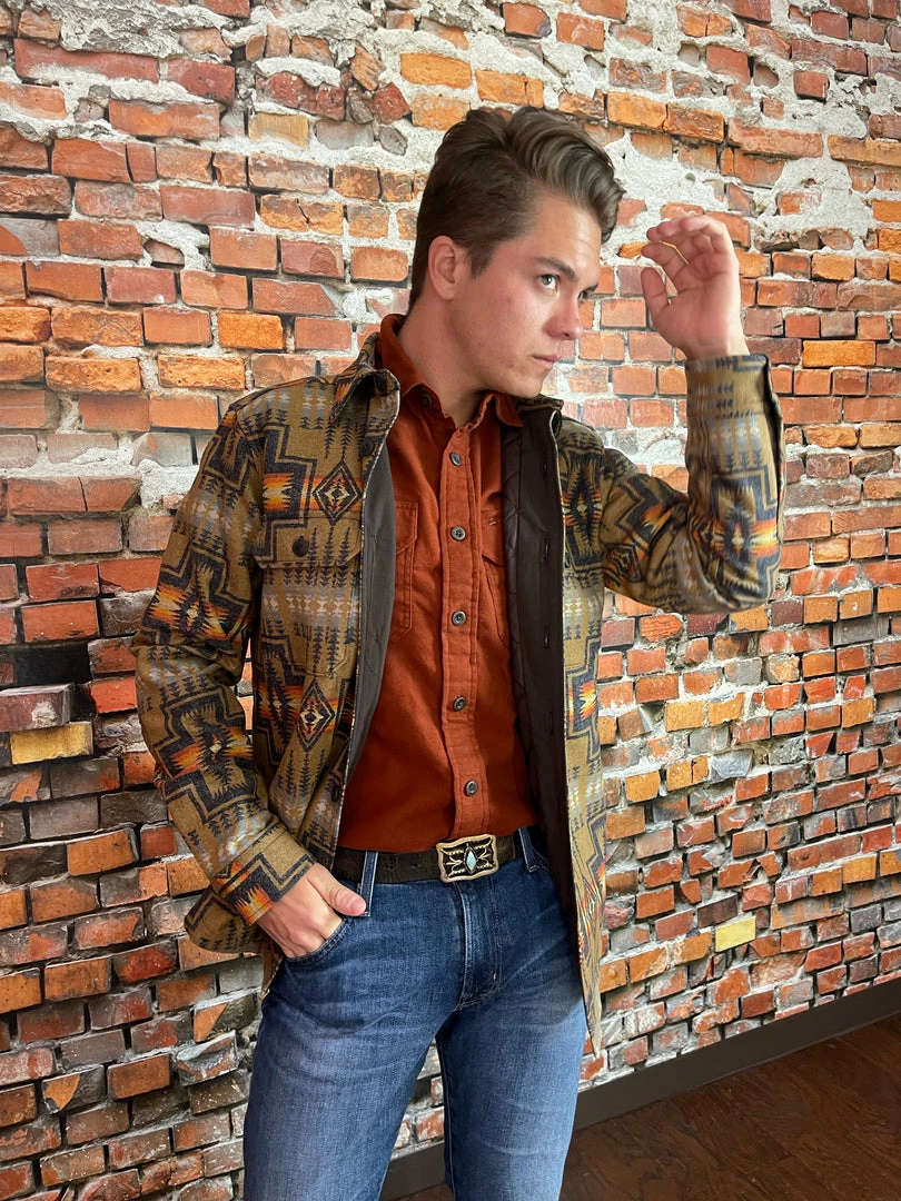 Coupon โ Pendleton Jacquard CPO Wool ๐ Shirt Jacket ๐ 3 Pendleton Jacquard CPO Wool Shirt Jacket