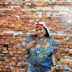 Wholesale 🎁 Double D Ranch Wear - Folk Foray Collection Tops Ynez Poncho 🔔 13 Double D Ranch Wear - Folk Foray Collection Tops Ynez Poncho