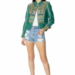 Double D Ranch - Folk Foray Collection Festival Of Colors Jacket