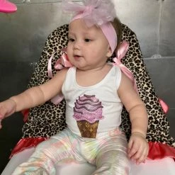 Buy โค๏ธ The Sparkling Spur Kids Of A King Ice Cream Cone Onesie ๐ 17 The Sparkling Spur Kids Of A King Ice Cream Cone Onesie