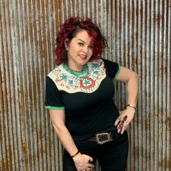 Hot Sale 🥰 Double D Ranch Wear Weston Western Tee Tops 😉 13 Double D Ranch Wear Weston Western Tee Tops