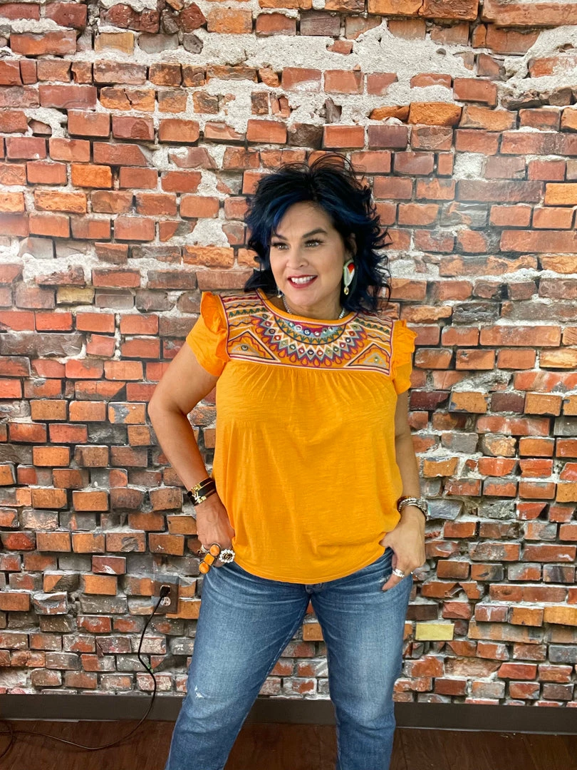 Best deal 🔥 Double D Ranch Wear - Folk Foray Collection Palomita Top Tops 🌟 5 Double D Ranch Wear - Folk Foray Collection Palomita Top Tops