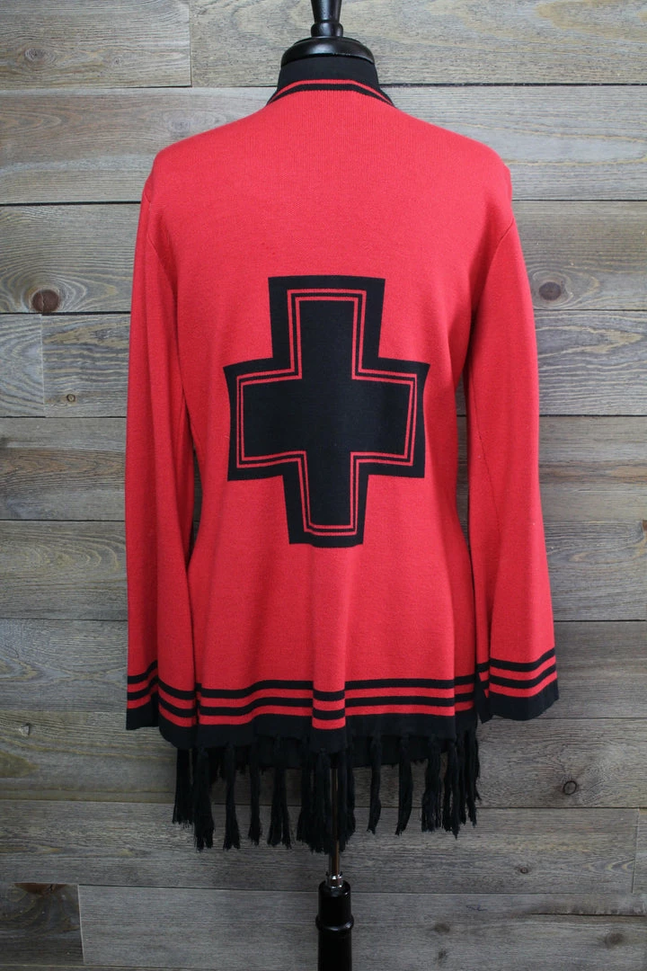 Promo π Roja Warrior Red & Black Sweater TIFFIANY'S CLOSET π 4 Roja Warrior Red & Black Sweater TIFFIANY'S CLOSET