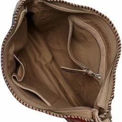 Tex’s Line Suede Flag Crossbody W/Studded Stars