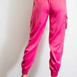 Hot Sale 🔔 The Sparkling Spur Satin Jogging Pants 😍 9 The Sparkling Spur Satin Jogging Pants